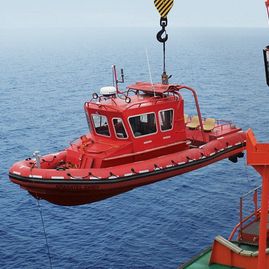 Rettungsboot Berufsschiff - Artic-850 - Uniworkboats SIA - Innenborder / Diesel / Aluminium