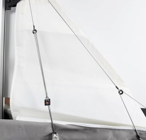 Selbstblockierende Fixierung - T-Lazy® - NODUS FACTORY - für Segelboote / für Lazy-Bag / für Lazy-Jack
