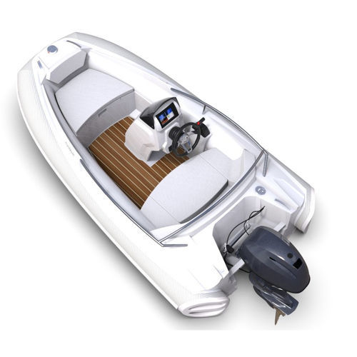 Außenborder-Schlauchboot - GT11  - Argos Nautic Manufacturing LLC - halbstarr / Open / mit Seitenkonsole