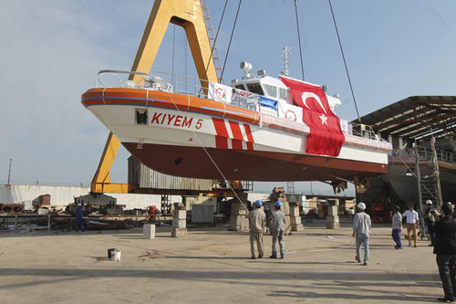 Such- und Rettungsboot Berufsschiff - KIYEM 6 - Ozata Shipyard - Innenborder / Aluminium