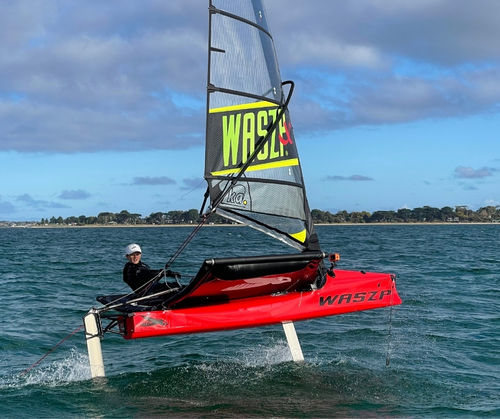Einhandjolle - WASZP_X - WASZP - mit Foil / Regatta / mit einfachem Trapez