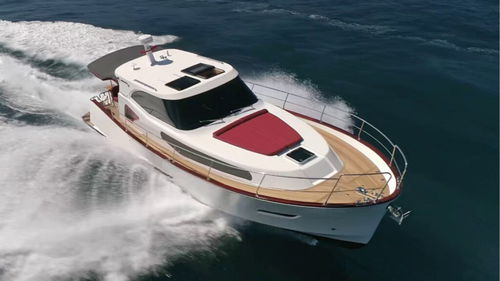 Express-Cruiser / Innenborder - Issa 45 - Monachus Yachts - zweimotorig / Hardtop / schnell