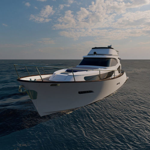 Express-Cruiser / Innenborder - Issa 45 Fly - Monachus Yachts - zweimotorig / Flybridge / Sport