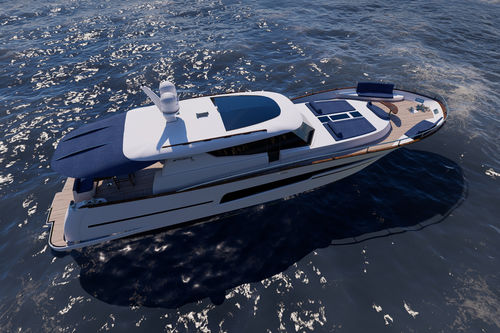 Motoryacht für Kreuzfahrten - 70 - Monachus Yachts - Hardtop / IPS / 3 Kabinen