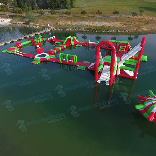 Wasserpark - Pack 3 - AQUAZONE parc aquatique - für Wassersportzentrum / aufblasbar / schwimmend