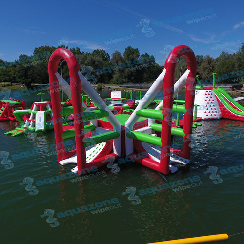 Wasserpark - Pack 4  - AQUAZONE parc aquatique - für Wassersportzentrum / aufblasbar / schwimmend