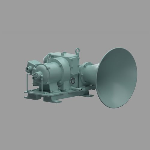 Horn mit Elektro-Kolbenantrieb - MH700 - Ibuki Kogyo Co., Ltd. - für Schiffe >200 m