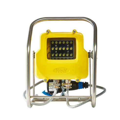 Außenscheinwerfer - WF-250XL series - Wolf Safety Lamp Company Ltd. - für Gefahrenzonen / LED / tragbar