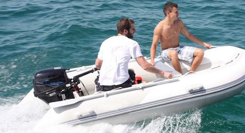 Außenborder-Schlauchboot - W3 - Wimbi Boats Ltd - halbstarr / Open / max. 4 Personen