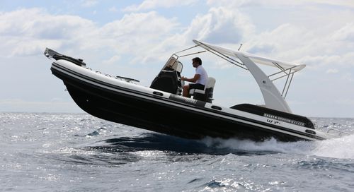 Innenborder-Schlauchboot - W7i - Wimbi Boats Ltd - halbstarr / mit Mittelkonsole / Open