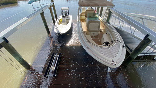 Hubplattform - Deuce - No Profile Boat Lifts - für Boot