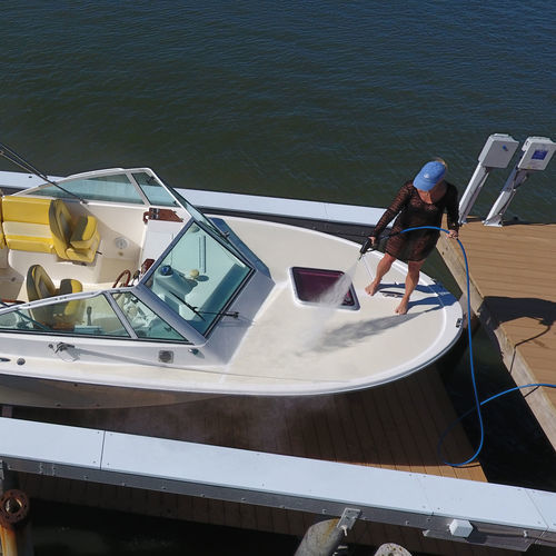 Hochdruckreiniger für Boot - Way Kleen - No Profile Boat Lifts - Seewasser / für Deckmontage / elektrisch
