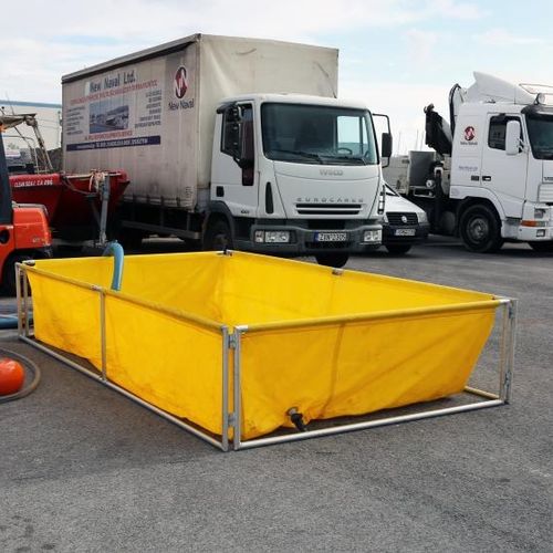 Wasserbehälter - 4 - New Naval Ltd. - Kohlenwasserstoff / zur temporären Einlagerung / mit Rahmen