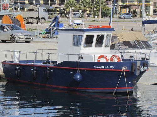 Umweltschutzboot Berufsschiff - Seaguardian 9/10 - New Naval Ltd. - Innenborder / GRP