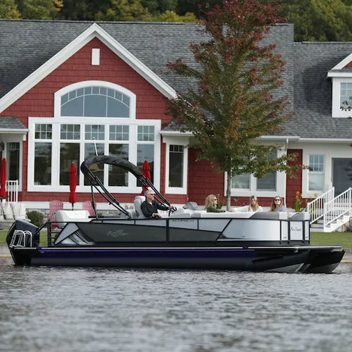 Elektrisches Pontonboot - V24 - Vision Marine Technologies - Außenborder / Open / max. 12 Personen