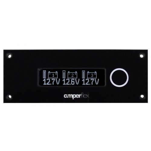 Bedientafel für Boot - uMonitor - amperflex - für Yacht / für Batterie / für Tanks