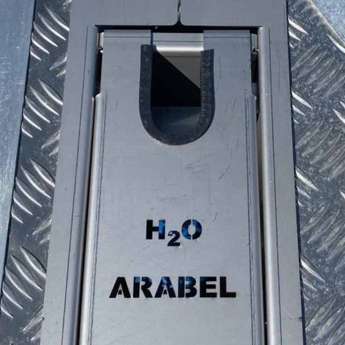 Wasserhahn für Yachthafen - PKD-INB-H2O - ARABEL NV - MARINA INTEGRATED SYSTEMS - Einbau / bündig