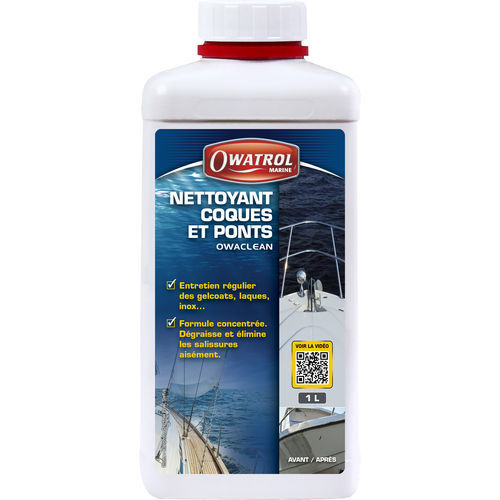 Multi-surface-Reiniger - OWACLEAN - DURIEU GROUP - für den Schiffsrumpf / für Deck / für Boot