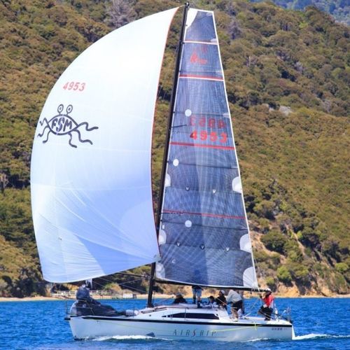 Symmetrischer Spinnaker - S series - Evolution Sails - für Rennsegelboote / Nylon