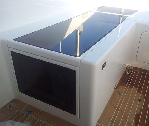 Abstieg-Tür - NAUTICOLIVER S.r.l. - für Yacht / Schiebe