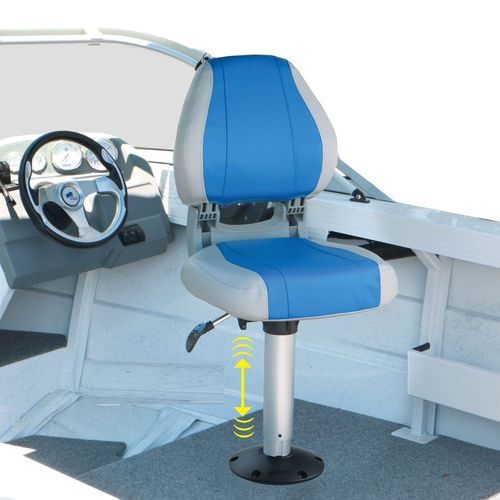 Sitzsockel für Boot - MA 776 series - OCEANSOUTH - für Marineanwendungen / einstellbar / mit Stoßdämpfer
