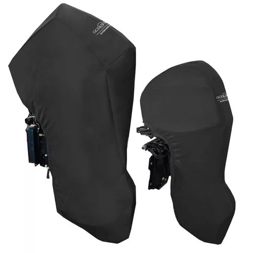 Schutzhülle für Schlauchboot - M00-F - OCEANSOUTH - für Motorboot / für Außenborder / schwarz