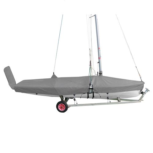 Schutzhülle für Jolle - SA01P - OCEANSOUTH - für den Schiffsrumpf / grau / 420