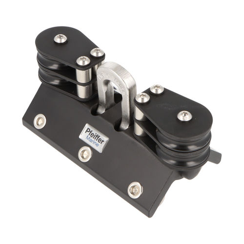 Genuaschlitten - 7783202 - Pfeiffer Marine GmbH - Kugellager / mit Rolle / Schwenkschäkel