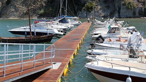 Schwimmponton - SYSTEM GROUP MARINE - Anker / für Yachthafen / für Hafen