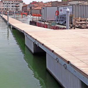Schwimmponton - SYSTEM GROUP MARINE - Anker / für Yachthafen / für Hafen