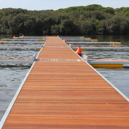 Schwimmponton - SYSTEM GROUP MARINE - Anker / für Yachthafen / für Kanu-/Kajaksport