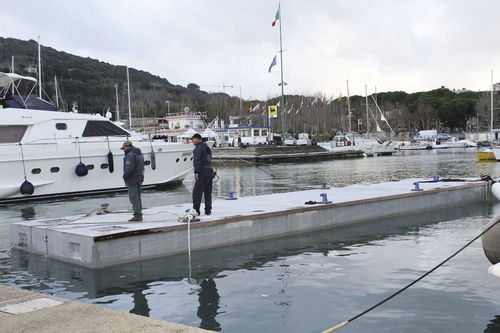 Schwimmender Wellenbrecher - SYSTEM GROUP MARINE - Stahlbeton