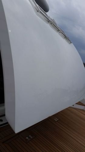 Tür für Yacht - SM Krom Yat ve Gemi Ekipmanlari Tas. San. Tic. Ltd. Sti. - gebogen / Edelstahl / Aluminium