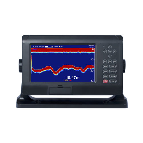 Echolot für Schiffe - DF-6908 - Xinuo Information Technology (Xiamen) Co.,Ltd - Mehrstrahl / digital / IP65