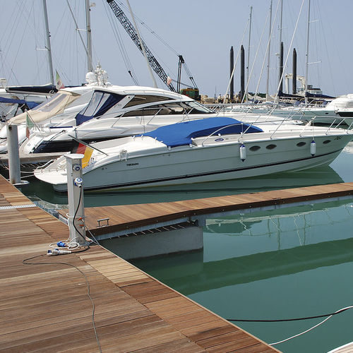 Ausleger / galvanisiertem Stahl - FINGERS - Nuova Metalmeccanica srl - marine division