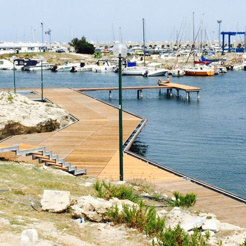 Anlegeponton - PONTILE FISSO - Nuova Metalmeccanica srl - marine division - für die Fischerei / für Yachthafen / für Hafen