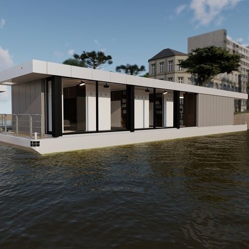 Innenborder-Hausboot - PARIS  - BOATHOME