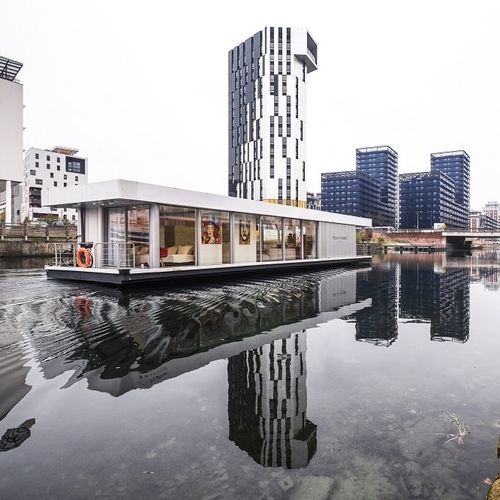 Innenborder-Hausboot - MUNICH  - BOATHOME - umweltfreundlich