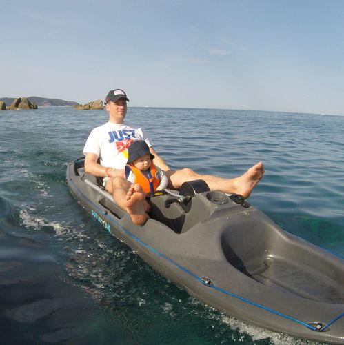 Elektrisches Kajak - PEDAYAK ELECTRIC CLASSIC - L' AQUAPHILE sarl - Sit-on-Top / Touring / Freizeit