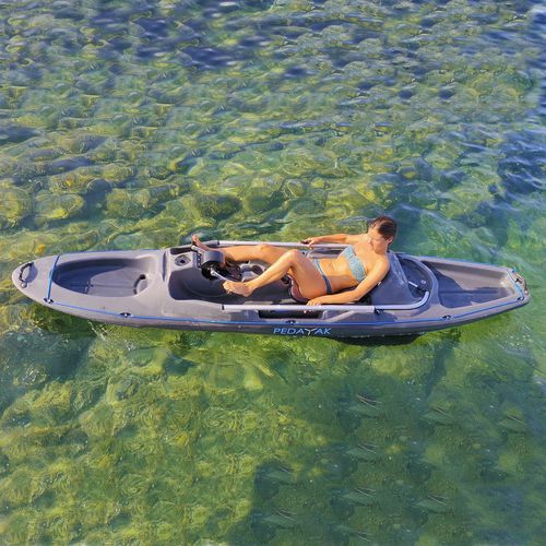 Sit-on-Top-Kajak - PEDAYAK - L' AQUAPHILE sarl - Freizeit / Touring / für Angelsport