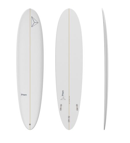 Mini-Malibu-Surfbrett - Mid Length 8'4 ESSENTIAL SERIES FCS 2 - Prism Surfboards - für Anfänger