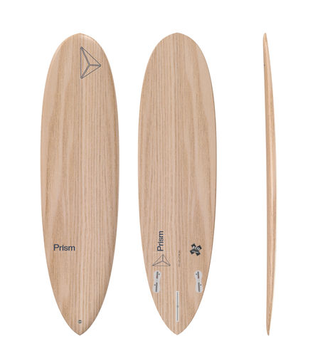 Longboard-Surfbrett - Mini-long 7’0 ORIGINAL SERIES FCS 2 - Prism Surfboards - für Profis / für fortgeschrittene Anfänger / Glasfaser