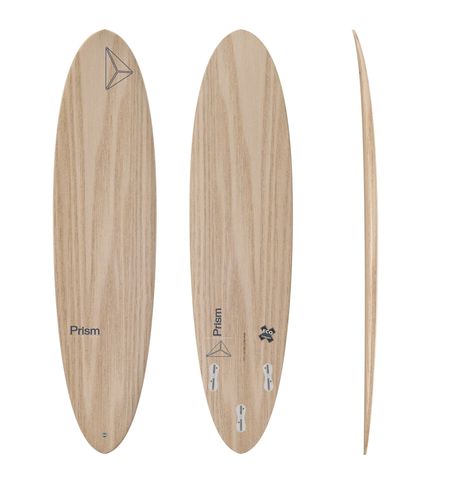 Egg-Surfbrett - Mid Length 7’2 ORIGINAL SERIES FCS 2 - Prism Surfboards - für Profis / für fortgeschrittene Anfänger / Glasfaser