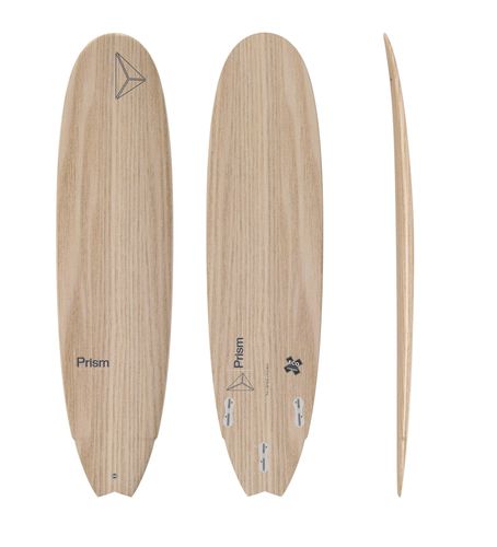 Fish-Surfbrett - Fish 7’4 ORIGINAL SERIES FCS 2 - Prism Surfboards - für Anfänger / für fortgeschrittene Anfänger / Glasfaser