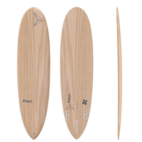 Longboard-Surfbrett - Mini-long 7’4 ORIGINAL SERIES FCS 2 - Prism Surfboards - für Profis / für fortgeschrittene Anfänger / Glasfaser