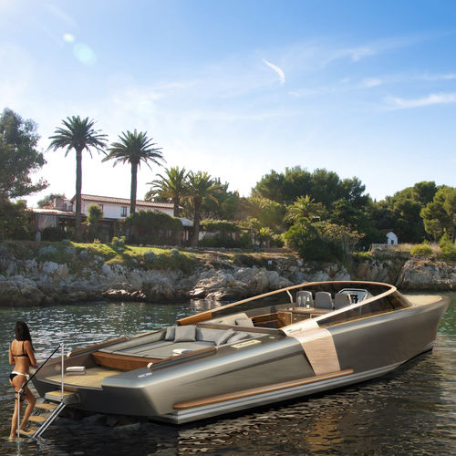 Express-Cruiser / Innenborder - THUNDERCLAP - Turbocraft - zweimotorig / Gleiter / Open