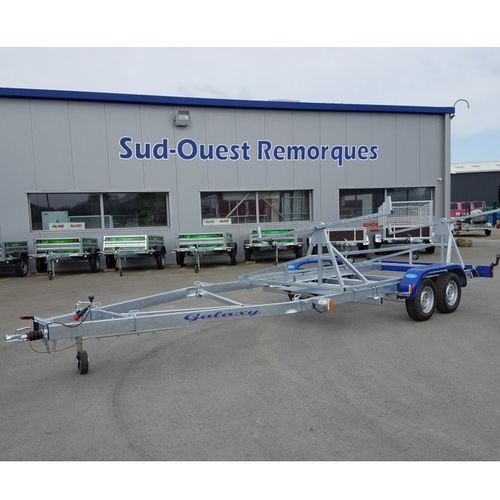 Straßenanhänger - SUD OUEST REMORQUES - für Boot / 2-Achsen / 185R14C