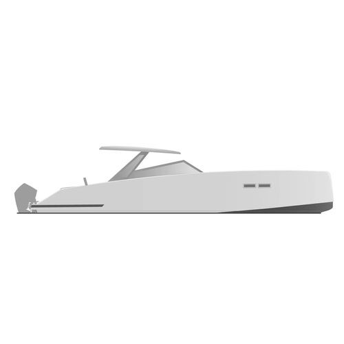 Express-Cruiser / Außenborder - BY40 Supersport - Brizo Yachts - dreimotorig / Open / mit Doppelkonsole