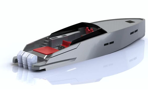 Motoryacht für Kreuzfahrten - BY60 Supersport - Brizo Yachts - Open / mit Doppelkonsole / mit Kabine