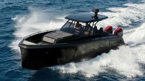 Außenborder-Konsolenboot - BY32  - Brizo Yachts - Benzin / zweimotorig / mit Mittelkonsole